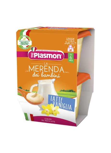 PLASMON Mer.Latte/Van.2x120g