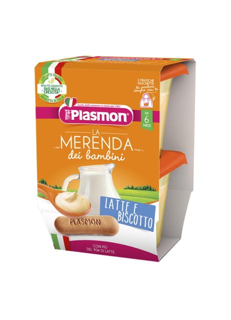 PLASMON MEREN LATTE BISC 2X120G