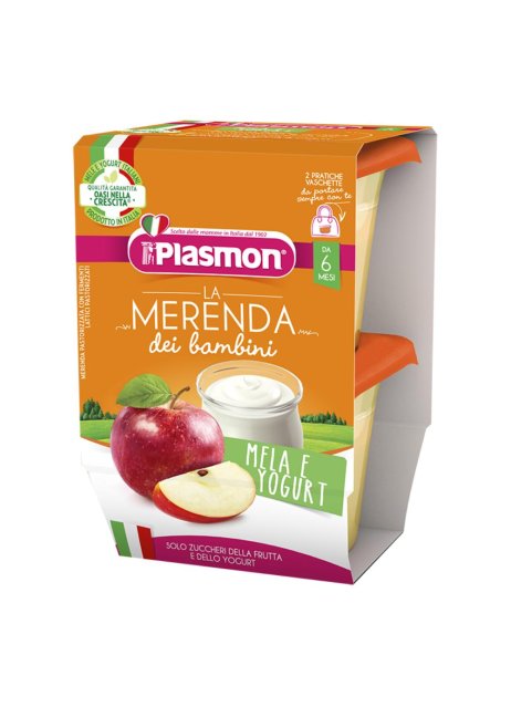 PLASMON MELA YOG AS 2X120G