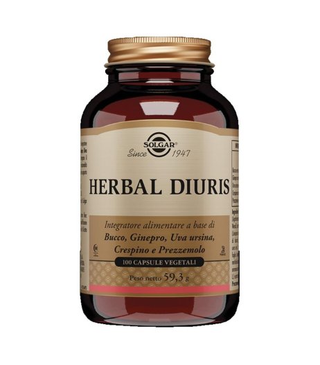 HERBAL DIURIS 100*Cps SOLGAR