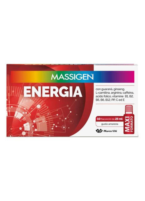 MASSIGEN ENERGIA 10FL 25ML