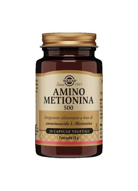 AMINO METIONINA 500 30CPS VEG