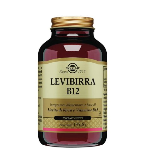 LEVIBIRRA B12 250 Tav.SOLGAR