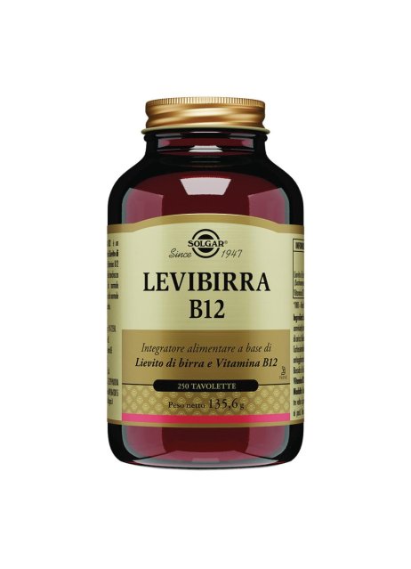 LEVIBIRRA B12 250 Tav.SOLGAR