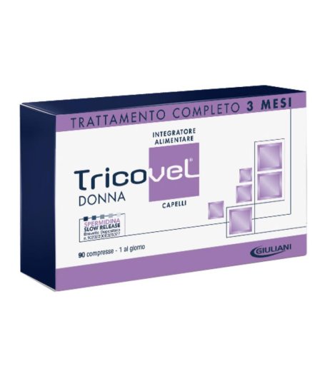 Tricovel Donna 90 Compresse - Integratore Alimentare per Capelli