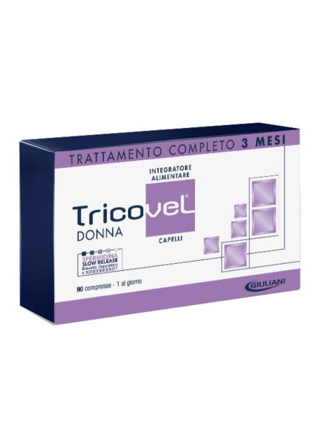 Tricovel Donna 90 Compresse - Integratore Alimentare per Capelli