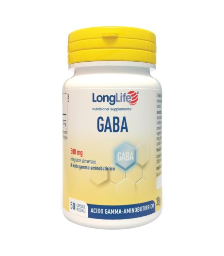 LONGLIFE GABA 500mg 50 Cps