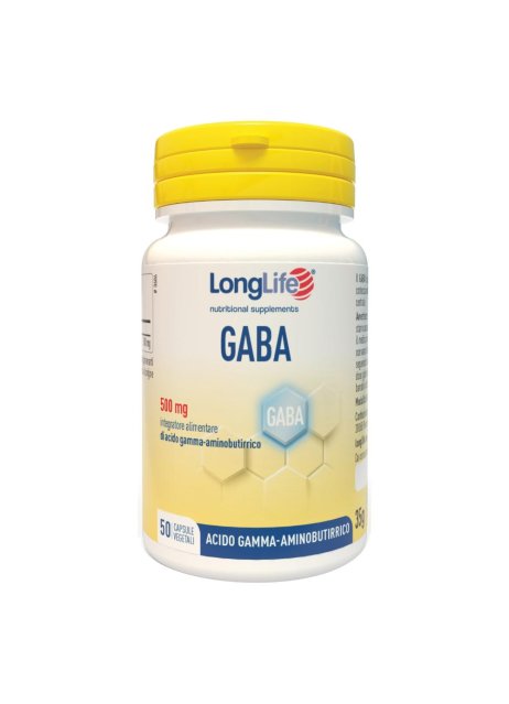 LONGLIFE GABA 500mg 50 Cps