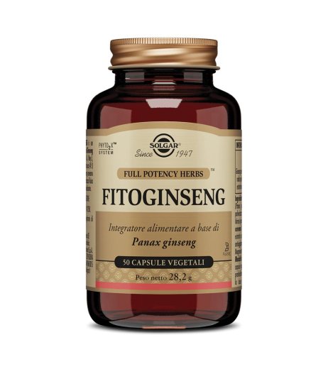 FITOGINSENG 50 Cps Veg.SOLGAR