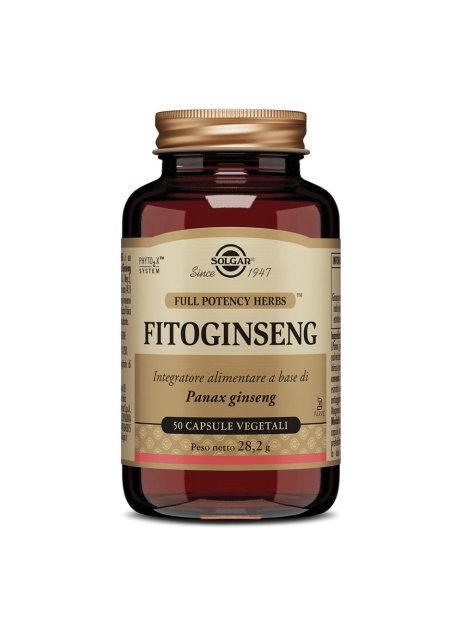 FITOGINSENG 50 Cps Veg.SOLGAR