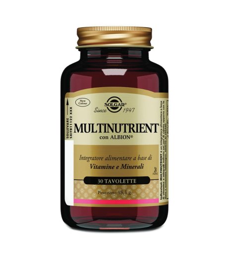 MULTINUTRIENT 30TAV SOLGAR