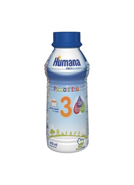 HUMANA 3 NATCARE LIQ 470ML 1 BOT