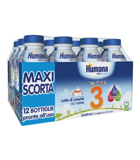 HUMANA 3 MULTIPACK 12X470ML HD