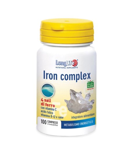 LONGLIFE IRON COMPLEX 100CPR