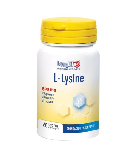 LONGLIFE L-LYSINE 500MG 60TAV