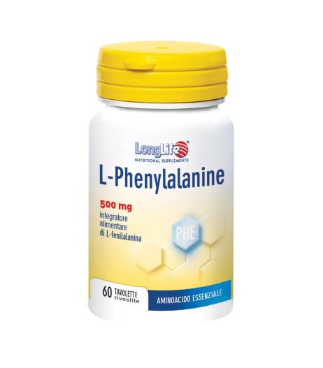 LONGLIFE L-PHENYLAL 500MG 60TA