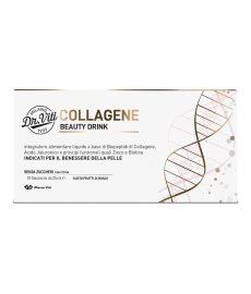 Dr. Viti Collagene Beauty Drink 10 flaconcini - Integratore per la Pelle Antiage