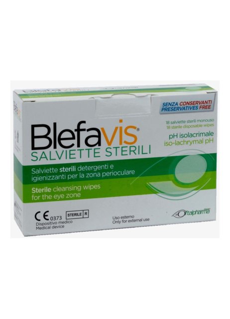 BLEFAVIS SALVIETTE STERILI 18PZ