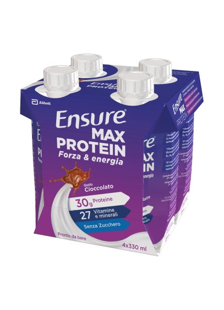 ENSURE MAX PROTEIN CHO 4X330ML