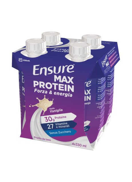 ENSURE MAX PROTEIN VAN 4X330ML