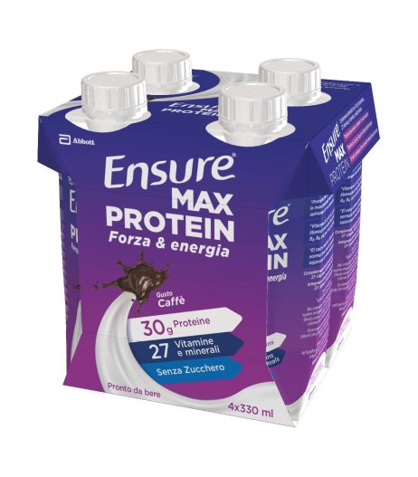 ENSURE MAX PROTEIN CAF 4X330ML
