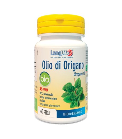 LONGLIFE OLIO ORIGANO BIO60PRL