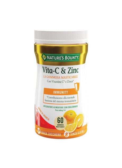 NATURE'S B VITA-C&ZINC 60GOMM