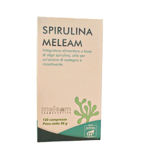 SPIRULINA MELEAM 120CPR