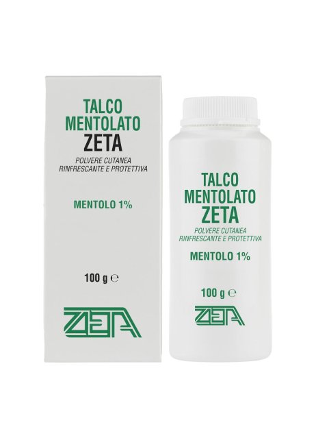 Talco Mentolato Zeta 100g