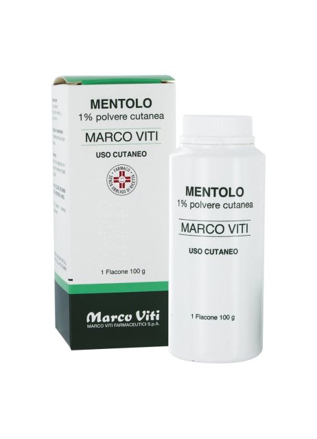 TALCO MENTOLATO 1% 100G VITI