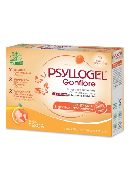 Psyllogel Gonfiore Pesca10bust