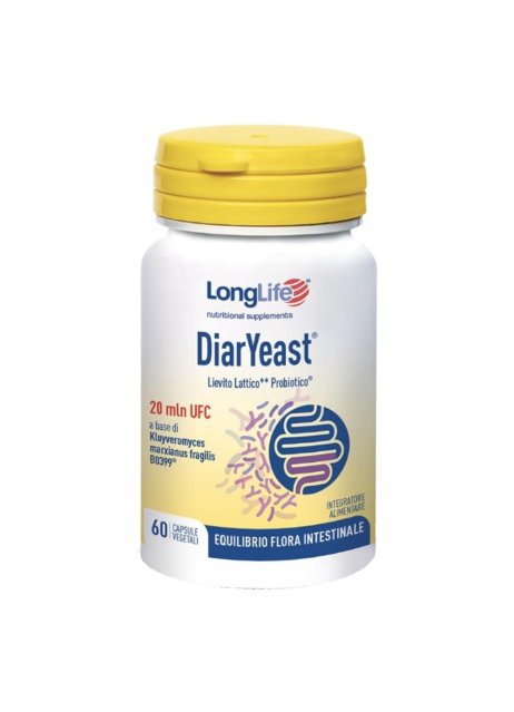 LONGLIFE DIARYEAST 60CPS VEG