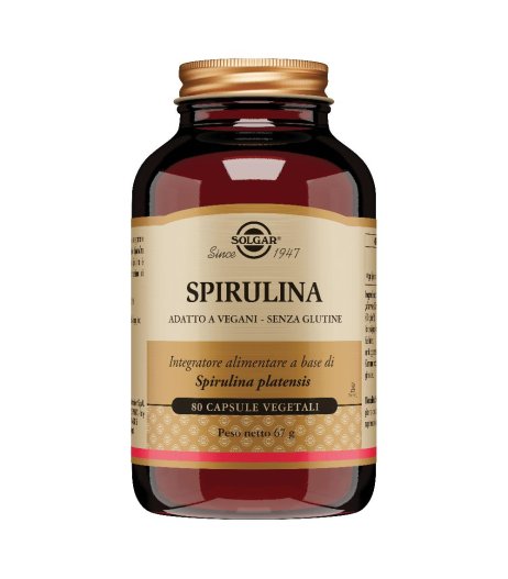 SPIRULINA 80CPS VEG SOLGAR