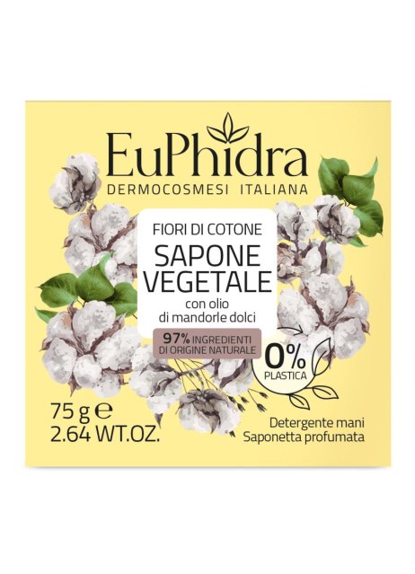 EUPHIDRA SAPONETTA VEG FIORI COT