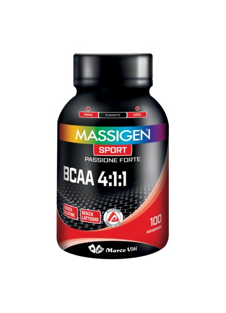 MASSIGEN SPORT BCAA 411 100CPR