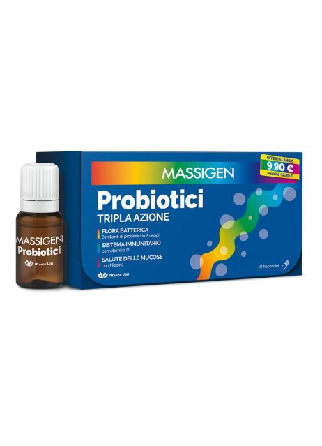 MASSIGEN PROBIOTICI 10FLX8ML