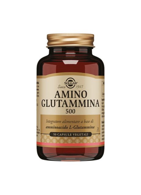 AMINO GLUTAMMINA 500 50CPS VEG