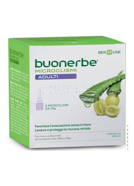 BUONERBE MICROCLISMI ADULTI 6P