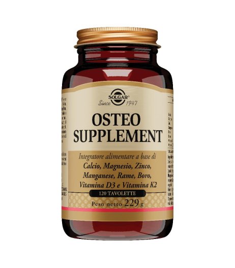 OSTEO SUPPLEMENT 120Tav.SOLGAR