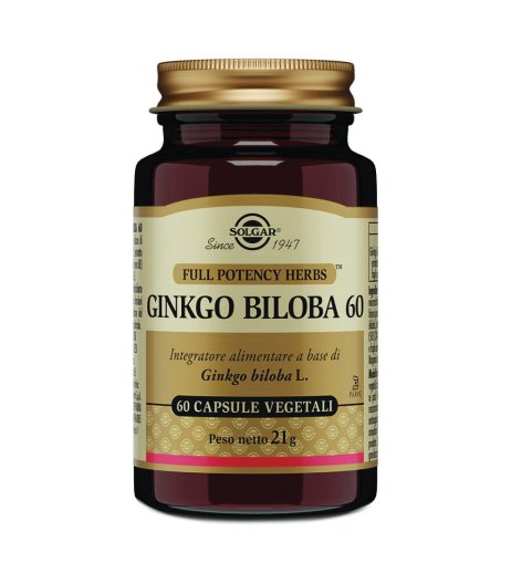 GINKGO BILOBA 60 60VEGICPS