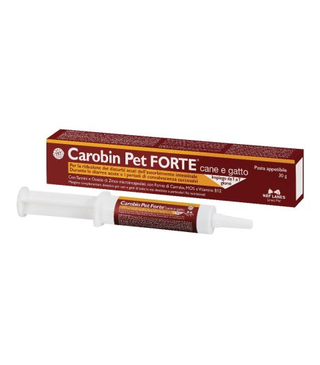 CAROBIN PET FORTE PASTA 30G