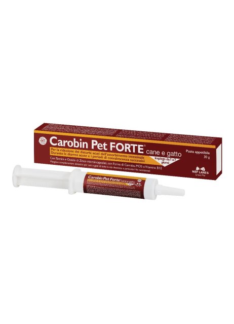 CAROBIN PET FORTE PASTA 30G