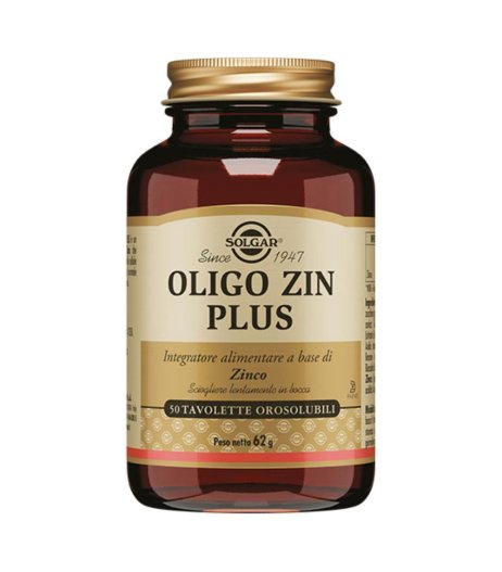 OLIGO ZIN PLUS 100TAV SOLGAR