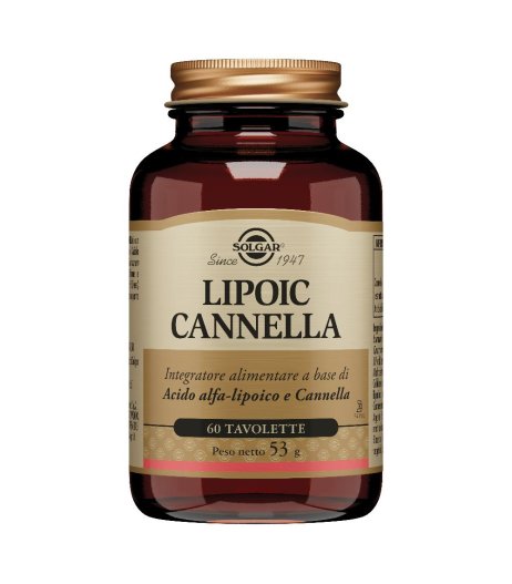 LIPOIC CANNELLA 60CPS VEG