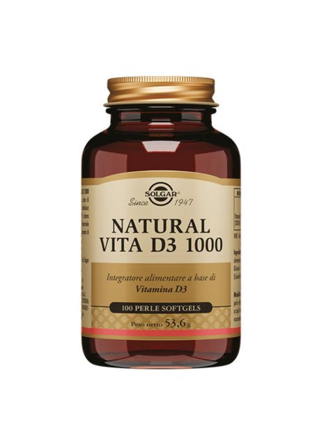 VITA D3*1000 100Prl SoftSOLGAR