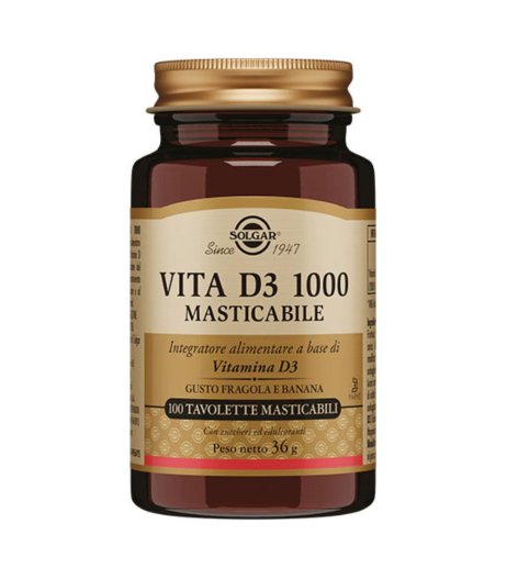 VITA D3*1000 100Tav.SOLGAR