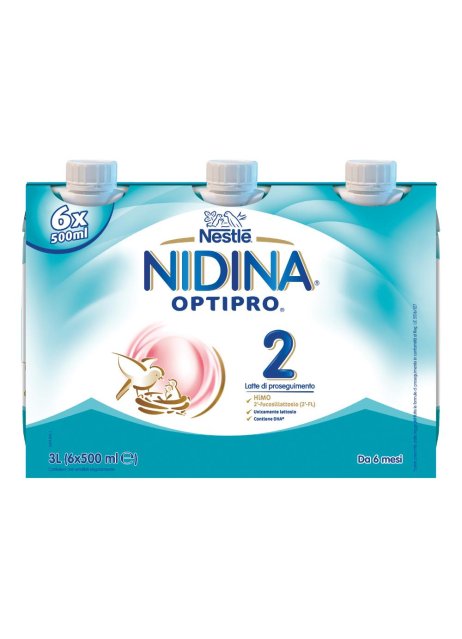 NIDINA OPTIPRO 2 LIQ 6PZ 500ML