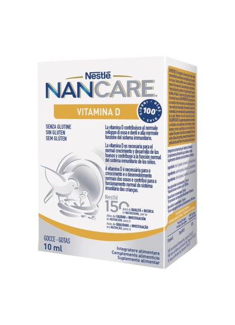 NANCARE VITAMINA D GOCCE 10ML