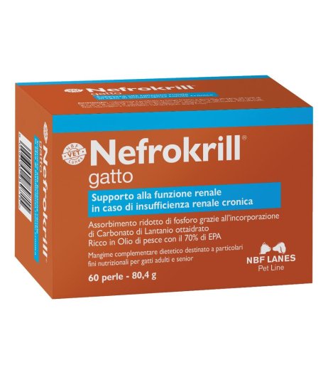 NEFROKRILL Gatto 60 Perle