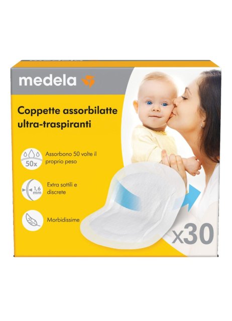 MEDELA Coppette Assorbil.30pz